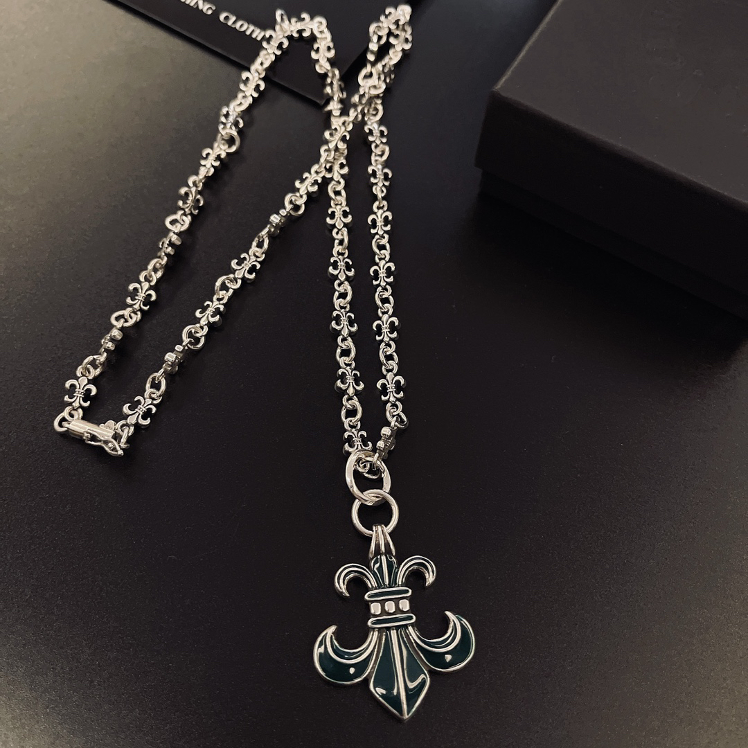 クロムハーツ「Chrome Hearts」シンプルペンダントネックレス - ユニセックス