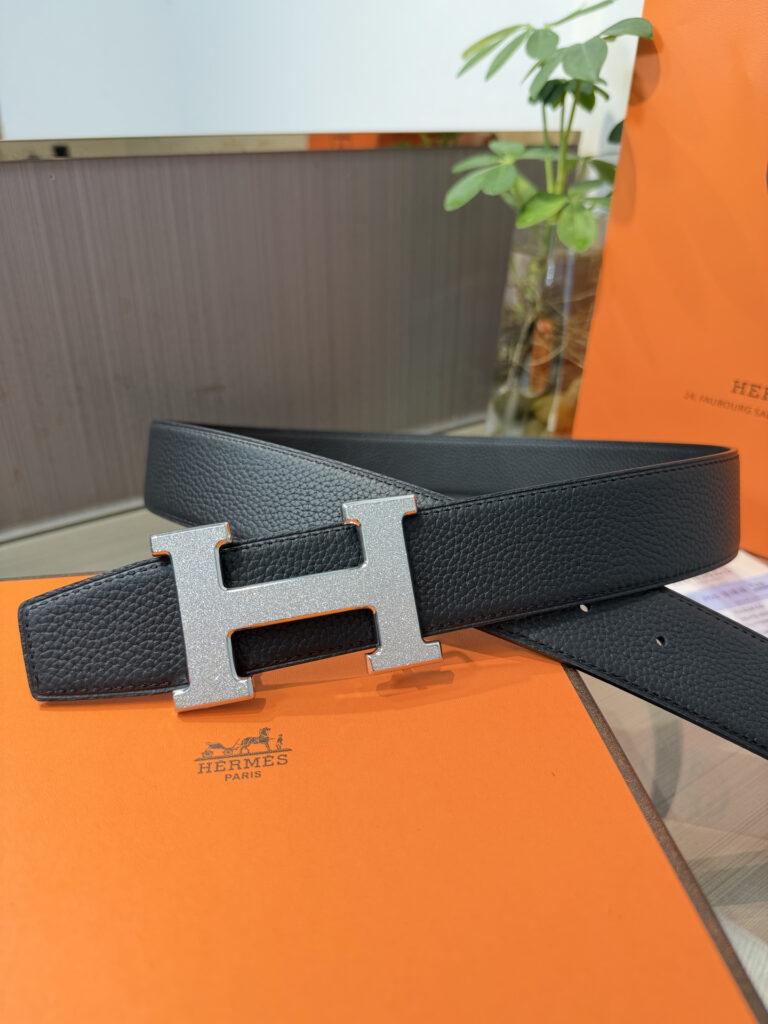 【限定入荷】Hermès フレンチ紳士ベルト「全長約 100cm」