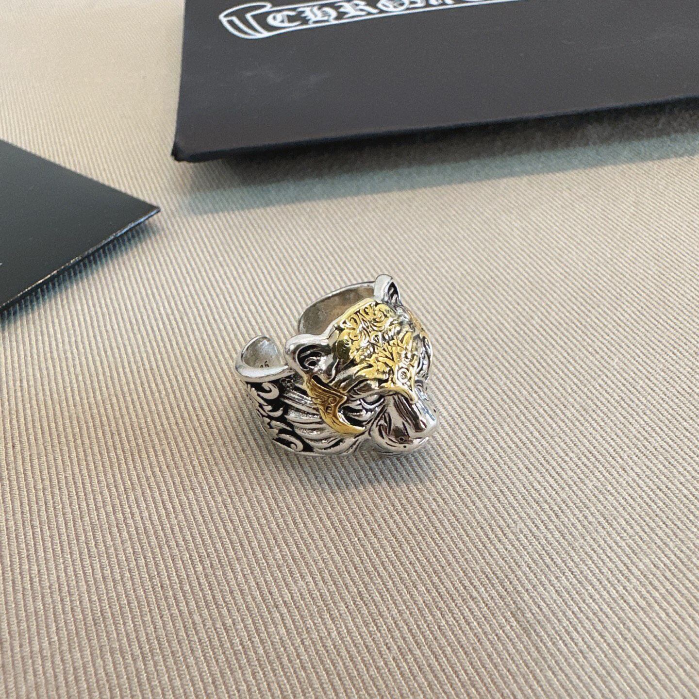 クロムハーツ「Chrome Hearts」クラシックヴィンテージ&モダンリング - フリーサイズ