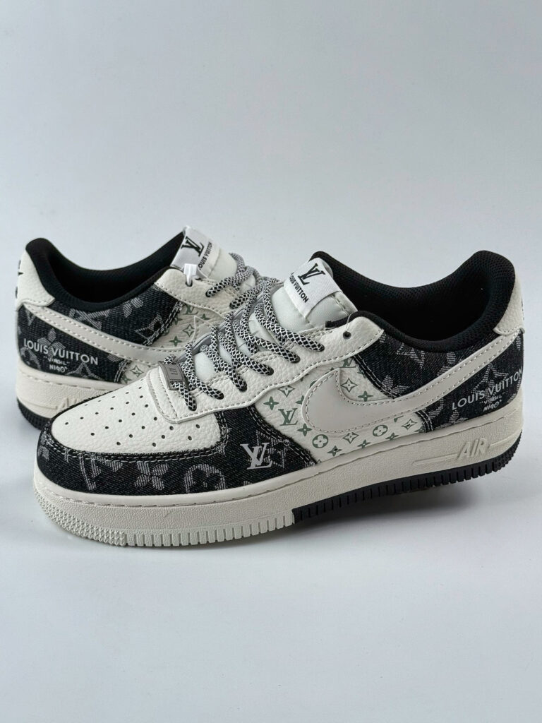 ルイ・ヴィトン x ナイキ Air Force 1 Low 限定クラシック ローカットコラボトレンドスニーカー「LV Nike」