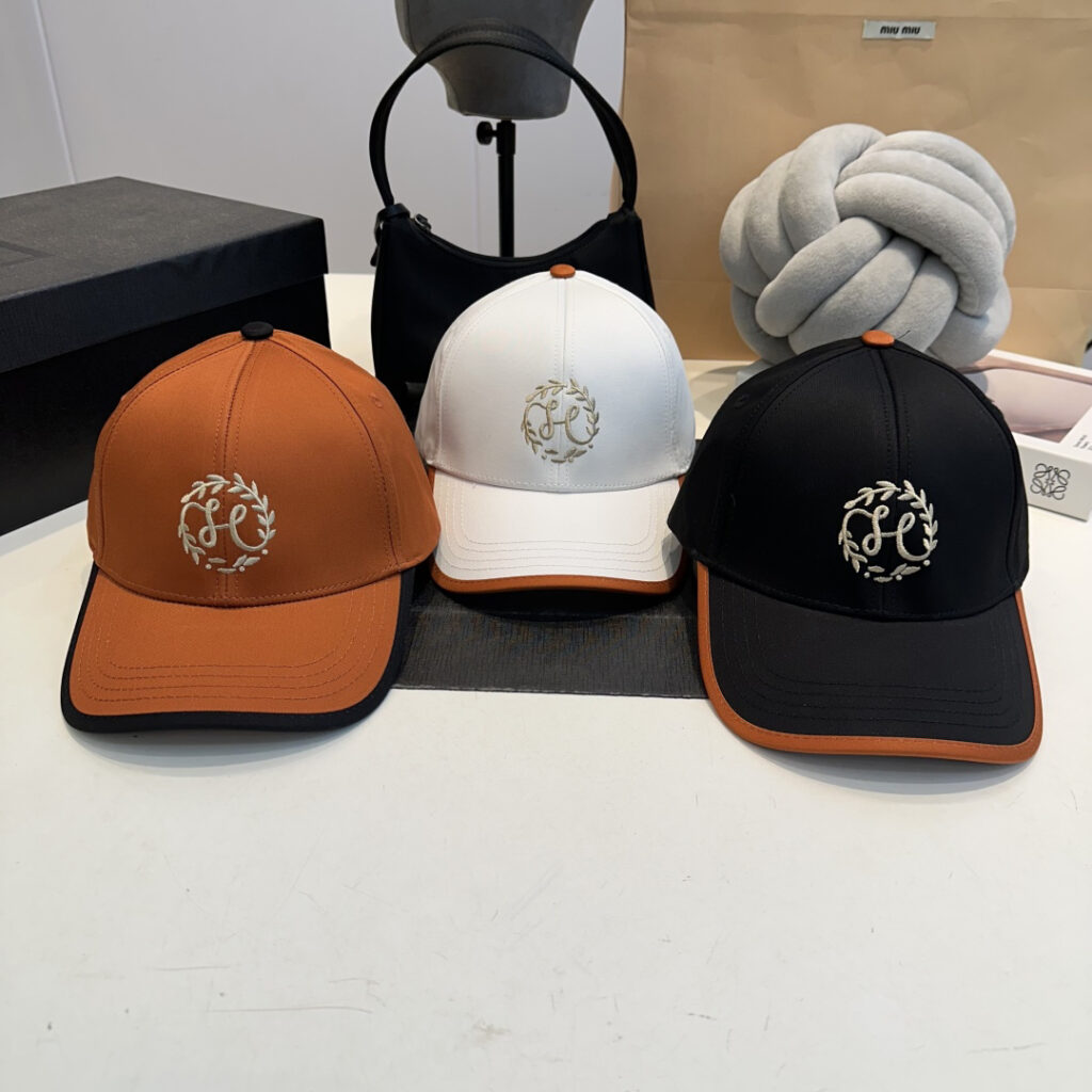 エルメス「Hermès」 Limited Edition エンブロイダリー ベースボールキャップ