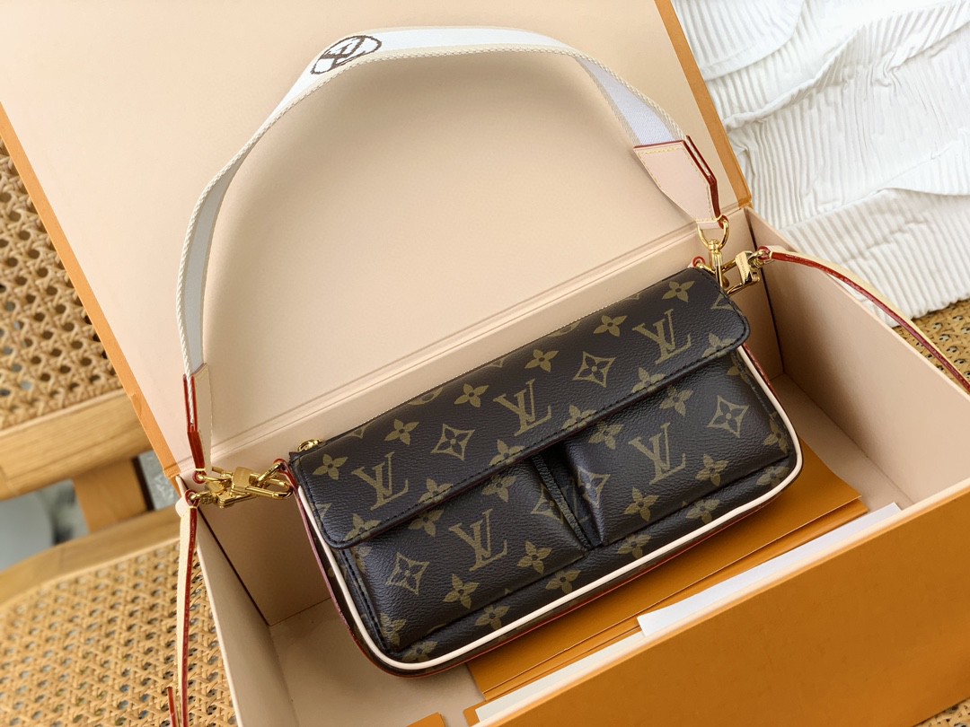 ルイ・ヴィトン「Louis Vuitton」 ブーローニュ ハンド&ショルダーバッグ