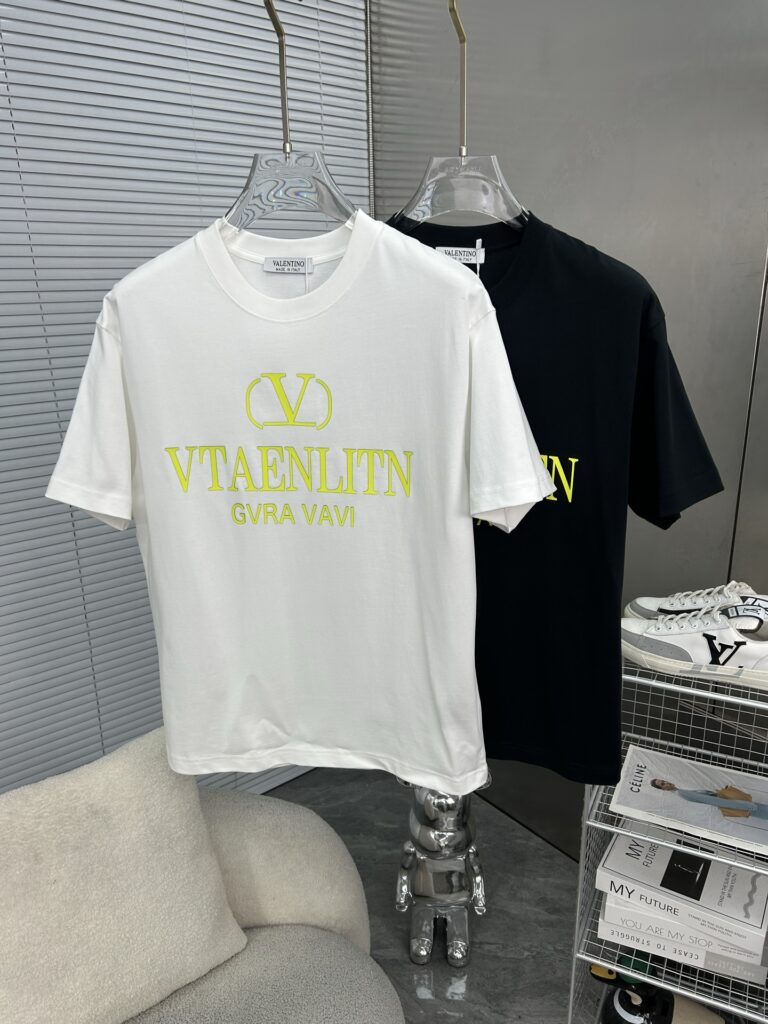 ヴァレンティノ Valentino 春夏 カップル用 半袖Tシャツ