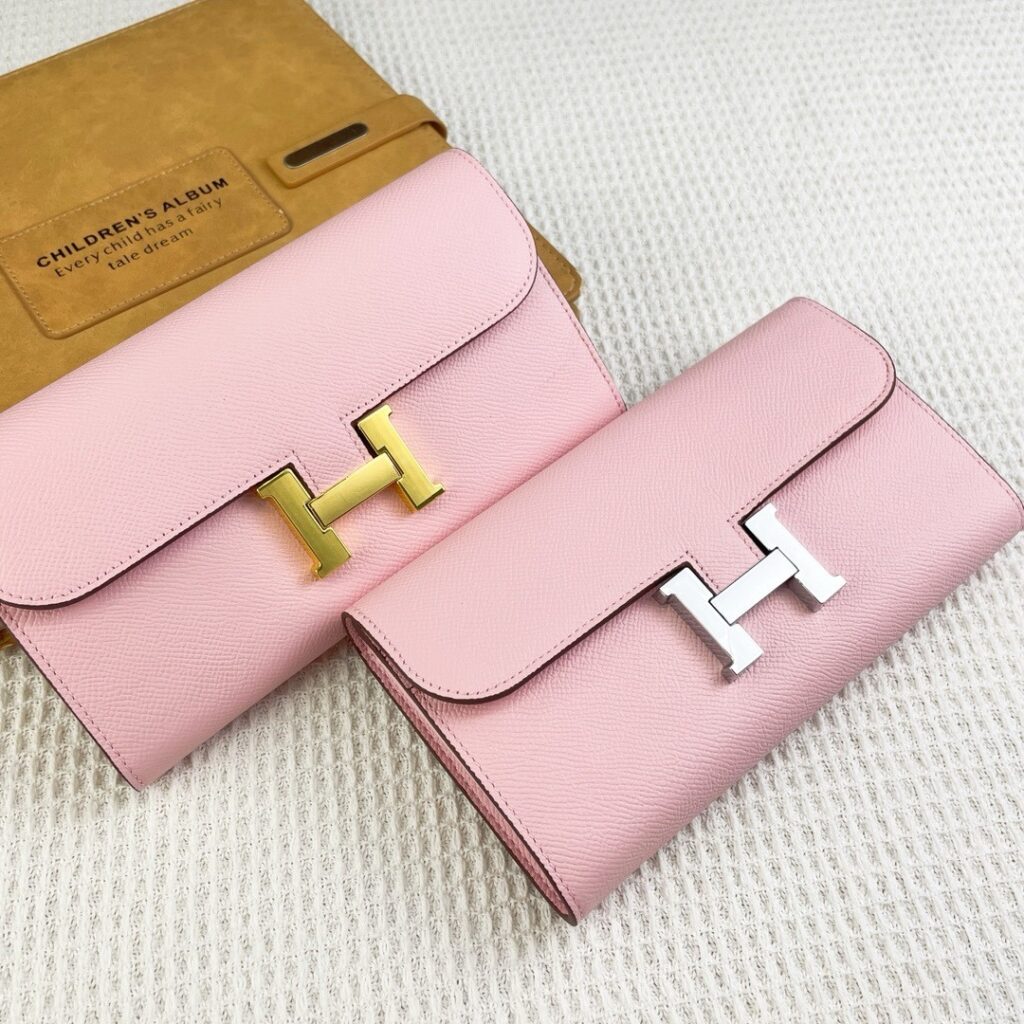 【限定新入荷】Hermès 高級レザー長財布「Constance Wallet」