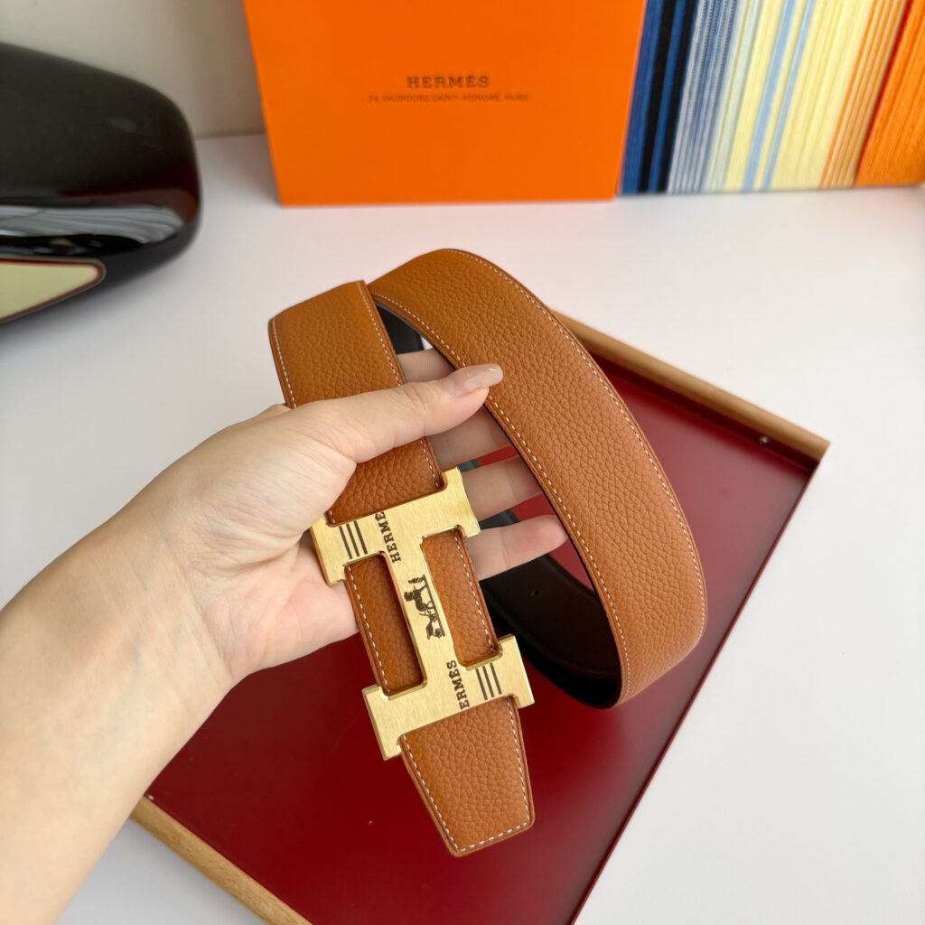 【限定入荷】Hermès フレンチ紳士ベルト「全長約 100cm」