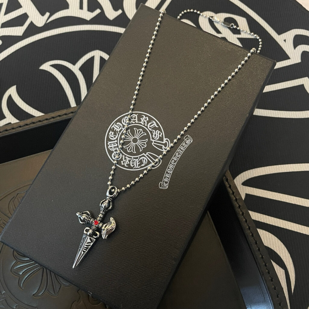 クロムハーツ「Chrome Hearts」クラシック ペンダントネックレス - 男女兼用