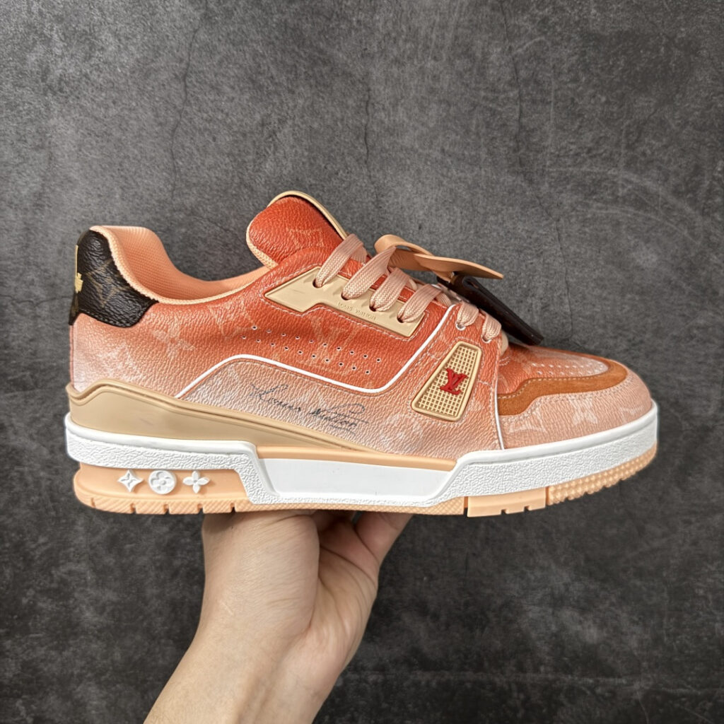 ルイ・ヴィトン「LV Trainer」クラシックシリーズ ファッショントレンドカジュアルスニーカー