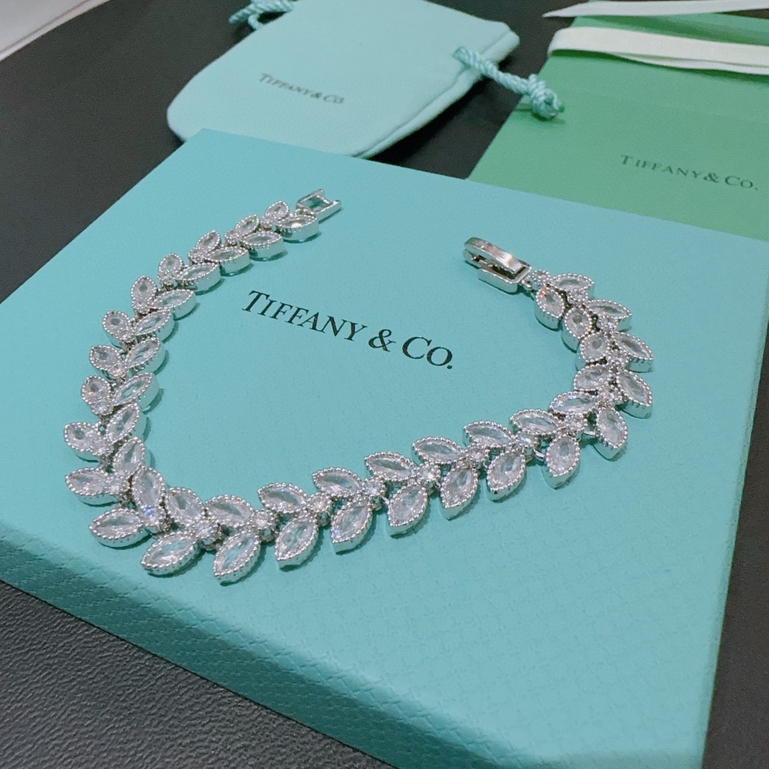 ティファニー「Tiffany & Co.」ポリッシュドシルバーリンク ブレスレット