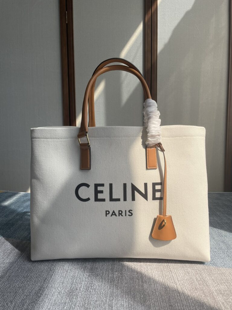 セリーヌ「Celine」CABAS TOTO COLLECTION 帆布トートバッグ