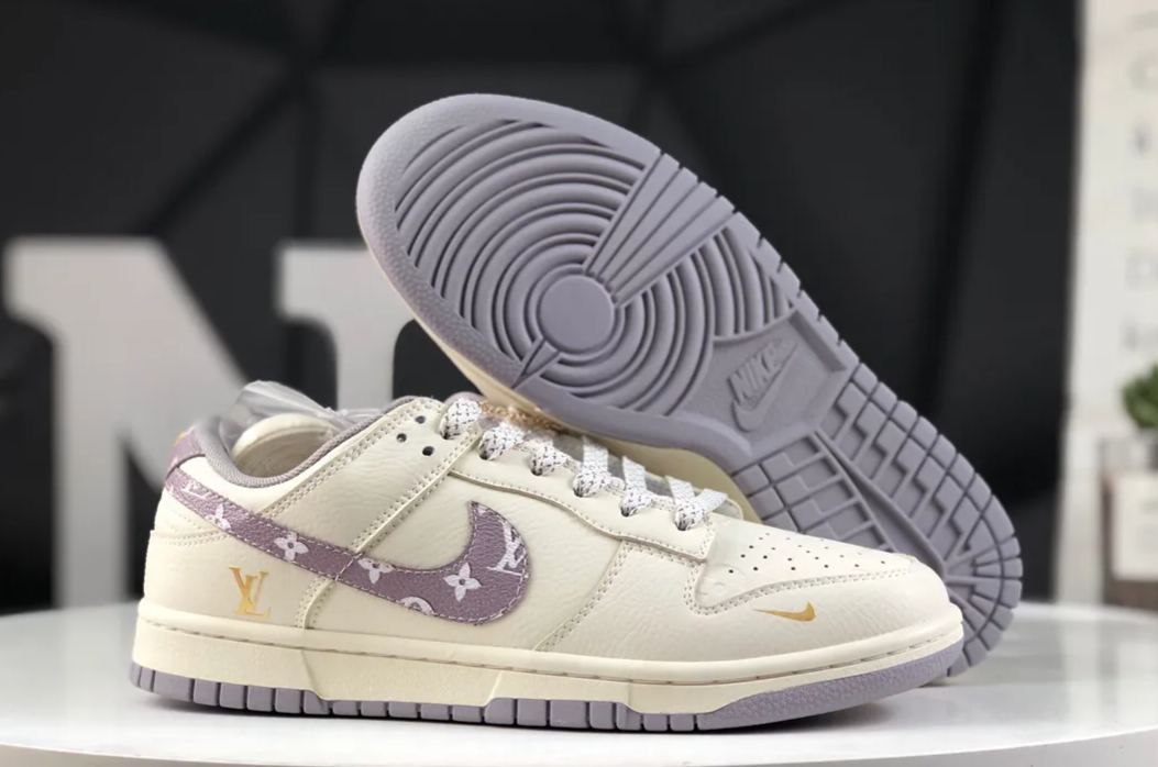 ルイ・ヴィトン x ナイキ Air Force 1 Low 限定クラシック ローカットコラボトレンドスニーカー「LV Nike」