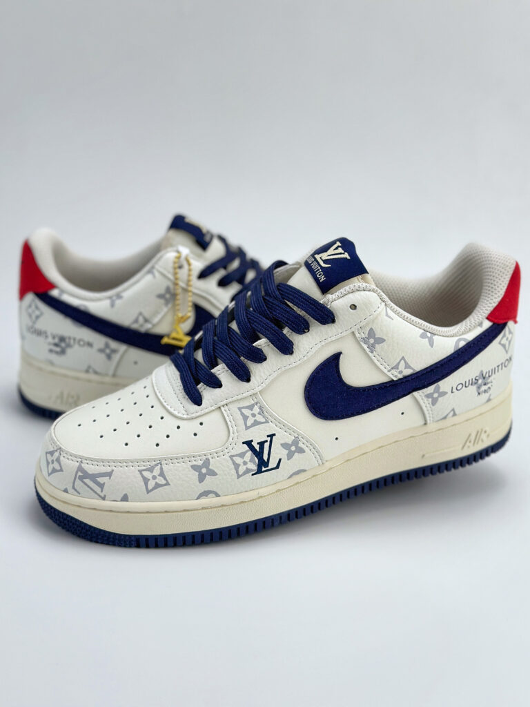 ルイ・ヴィトン x ナイキ Air Force 1 Low 限定クラシック ローカットコラボトレンドスニーカー「LV Nike」