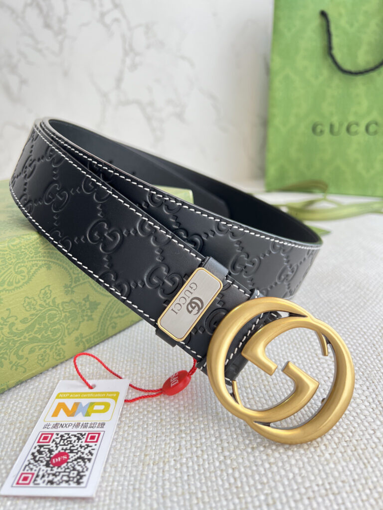 【在庫新登場】Gucci イタリアンテイストベルト「全長約 100cm」