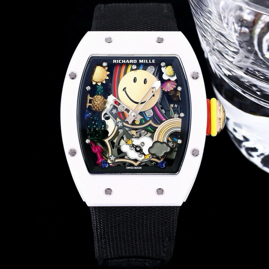 リシャール・ミル RM 88 オートマティック トゥールビヨン スマイリー 40x48x14mm