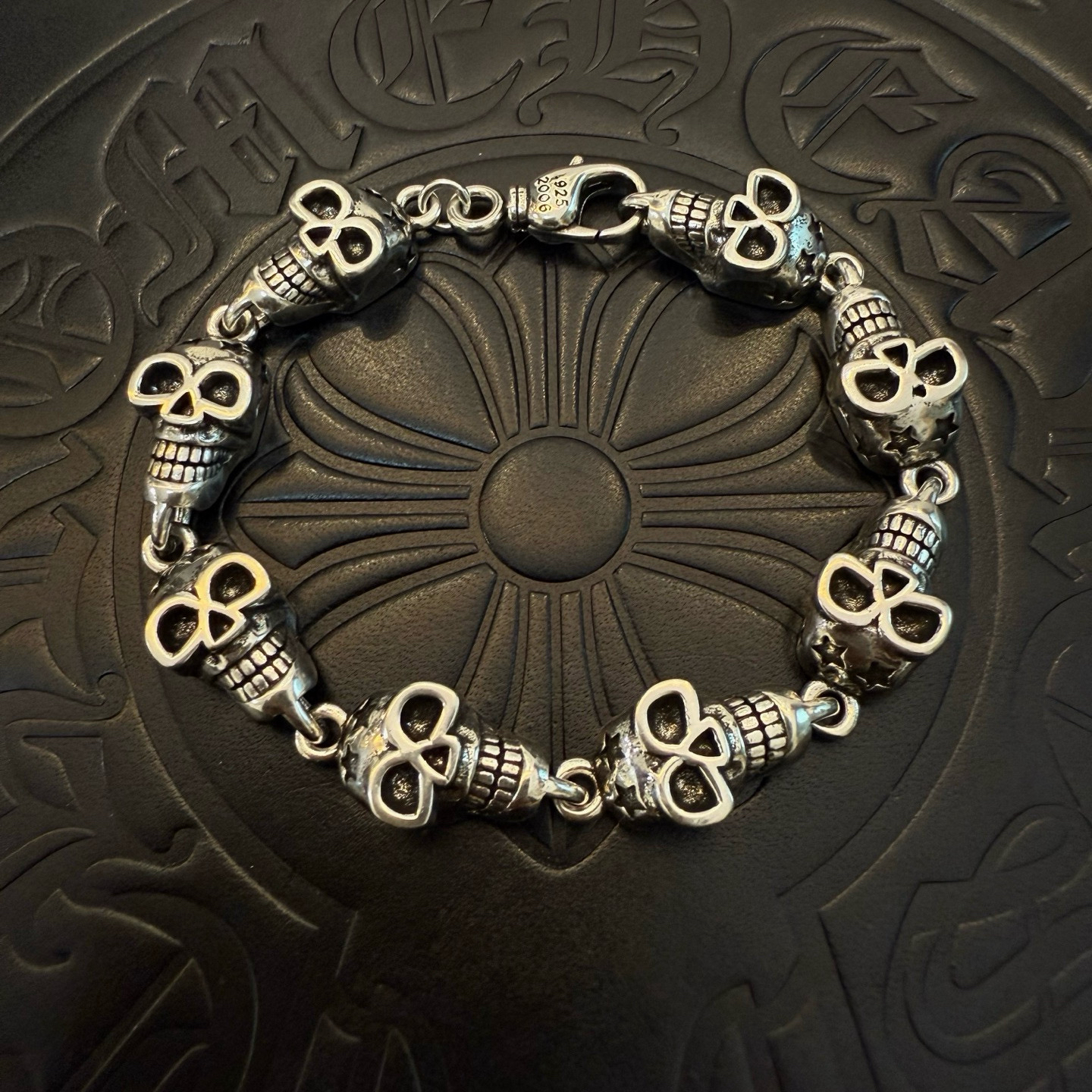 クロムハーツ「Chrome Hearts」ブレスレット - ヴィンテージ&ロックテイスト ペア用