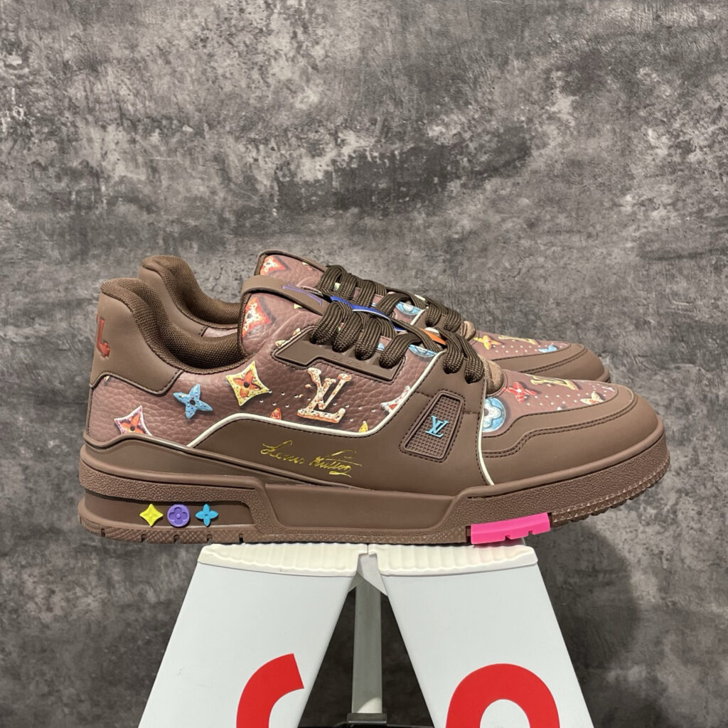 ルイ・ヴィトン「LV Trainer」クラシックシリーズ ファッショントレンドカジュアルスニーカー