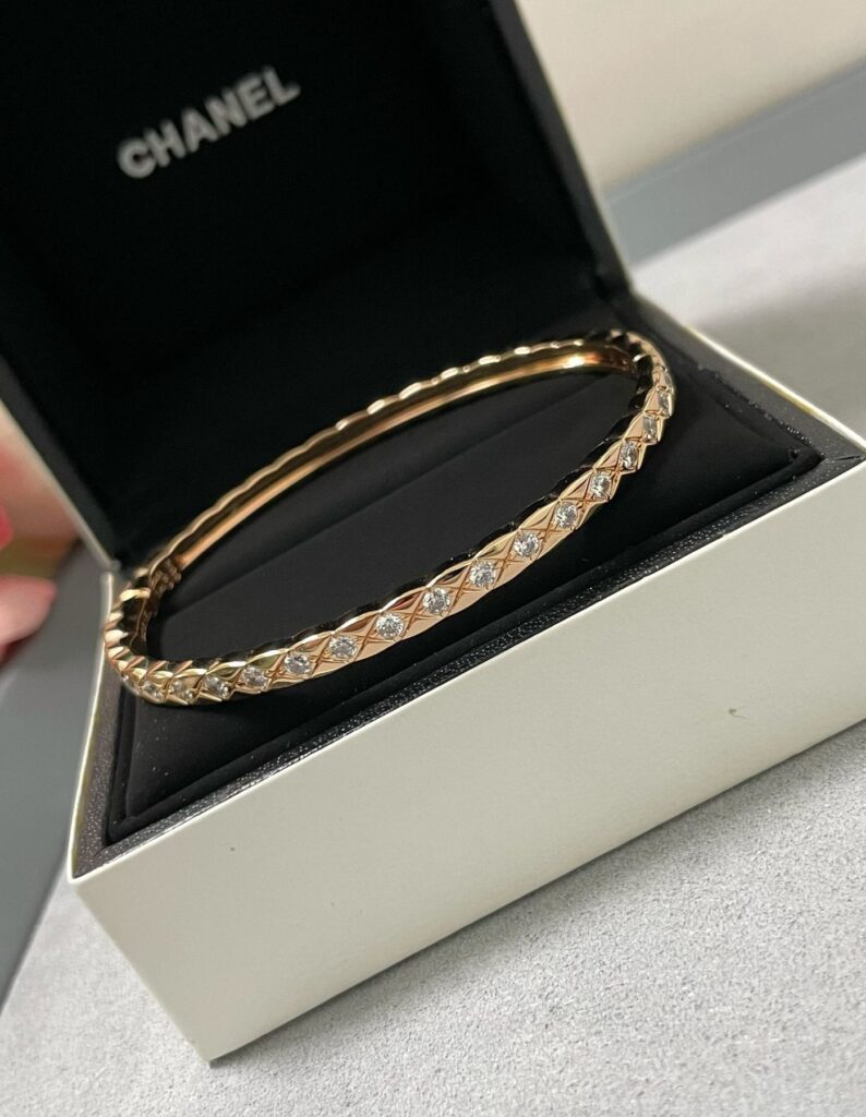 シャネル「Chanel」カンボン フルダイヤモンドブレスレット ブレスレット