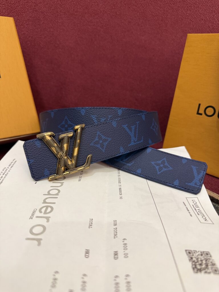 【日本未入荷】ルイヴィトン LV Dimension 両面使いベルト 40mm(全長約 100cm)