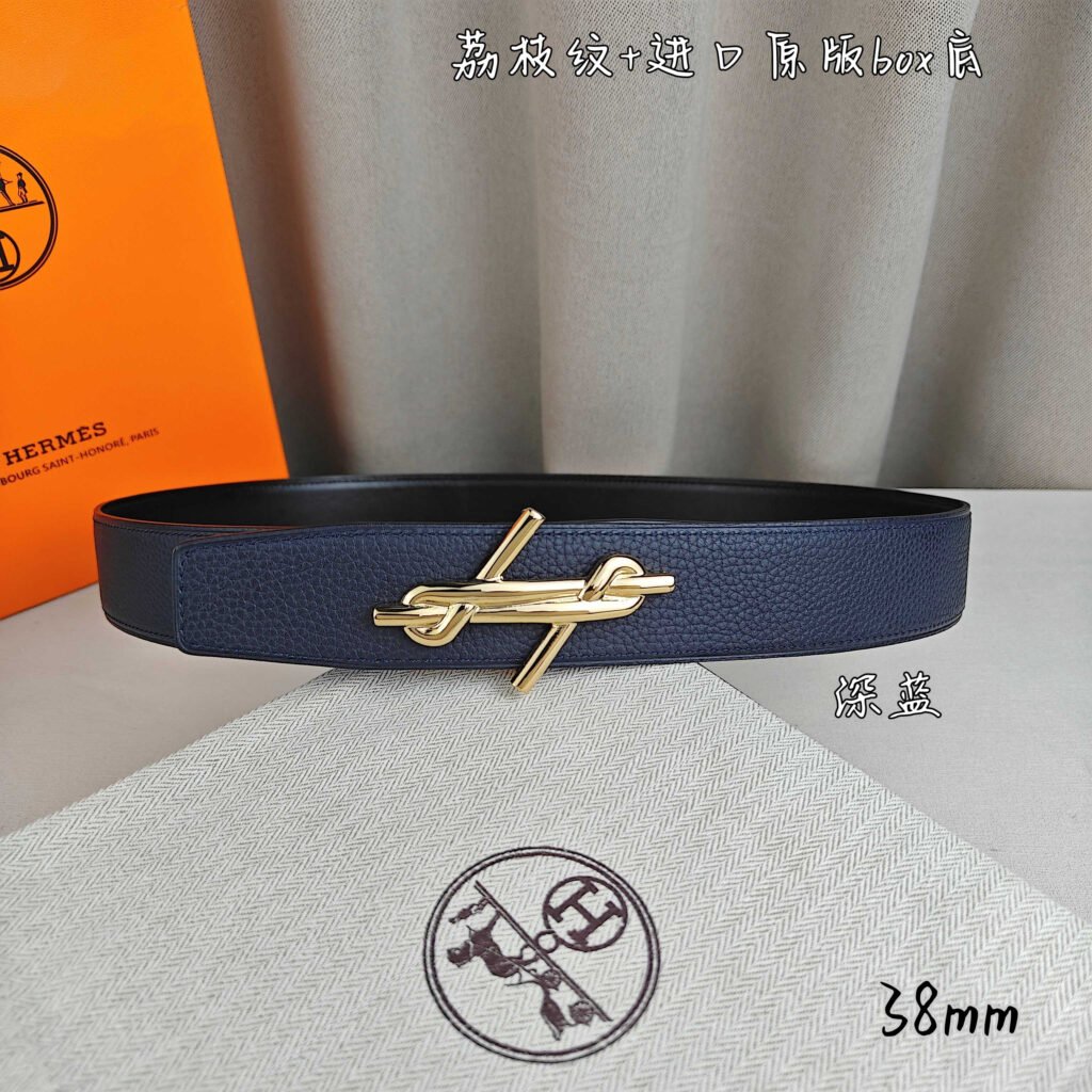 【限定入荷】Hermès フレンチ紳士ベルト「全長約 100cm」