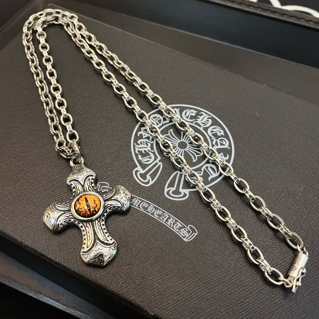 クロムハーツ「Chrome Hearts」シンプルペンダントネックレス - ユニセックス