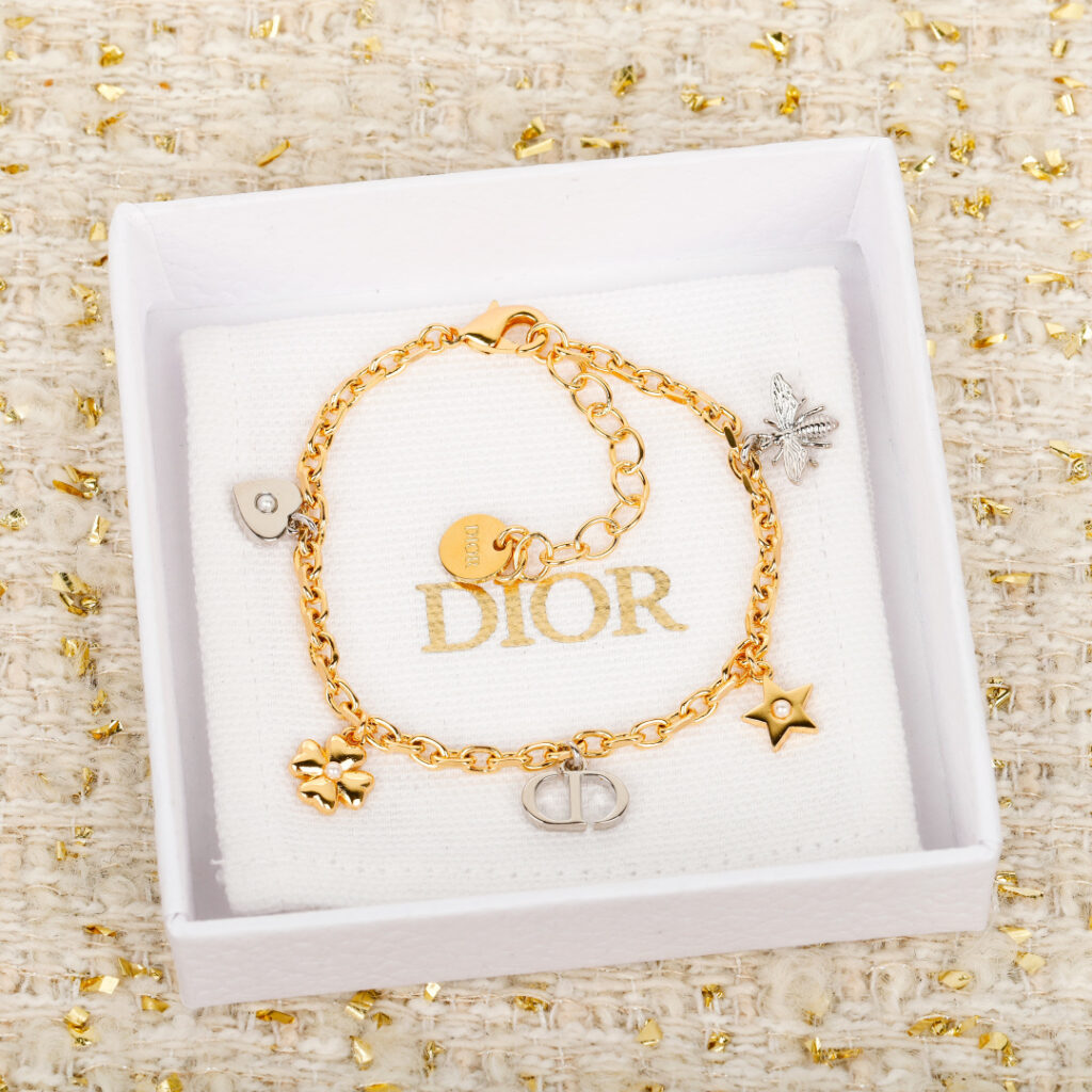 ディオール「Dior」25 Cruise CDイニシャルチャームブレスレット