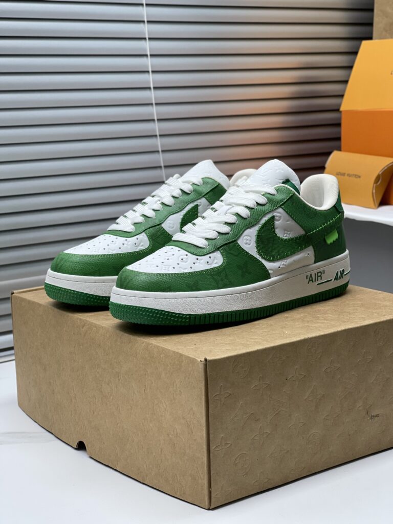 ルイ・ヴィトン x ナイキ Air Force 1 Low 限定クラシック ローカットコラボトレンドスニーカー「LV Nike」