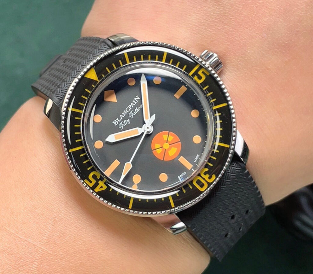 ブランパン「Blancpain」フィフティ・ファゾム バラクーダ自動巻きダイバーズウォッチ40.3mm