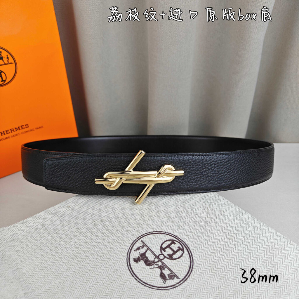 【限定入荷】Hermès フレンチ紳士ベルト「全長約 100cm」