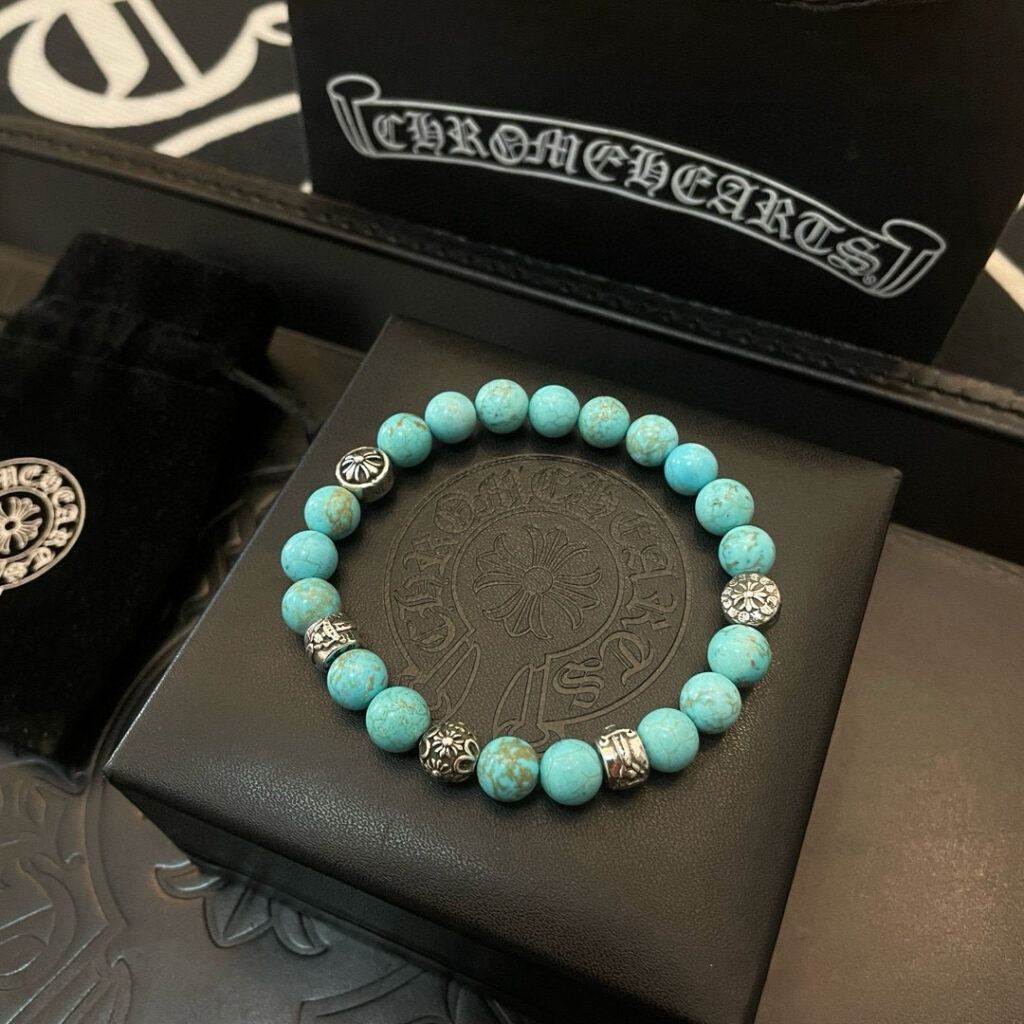 クロムハーツ「Chrome Hearts」ブレスレット - ヴィンテージ&ロックテイスト ペア用