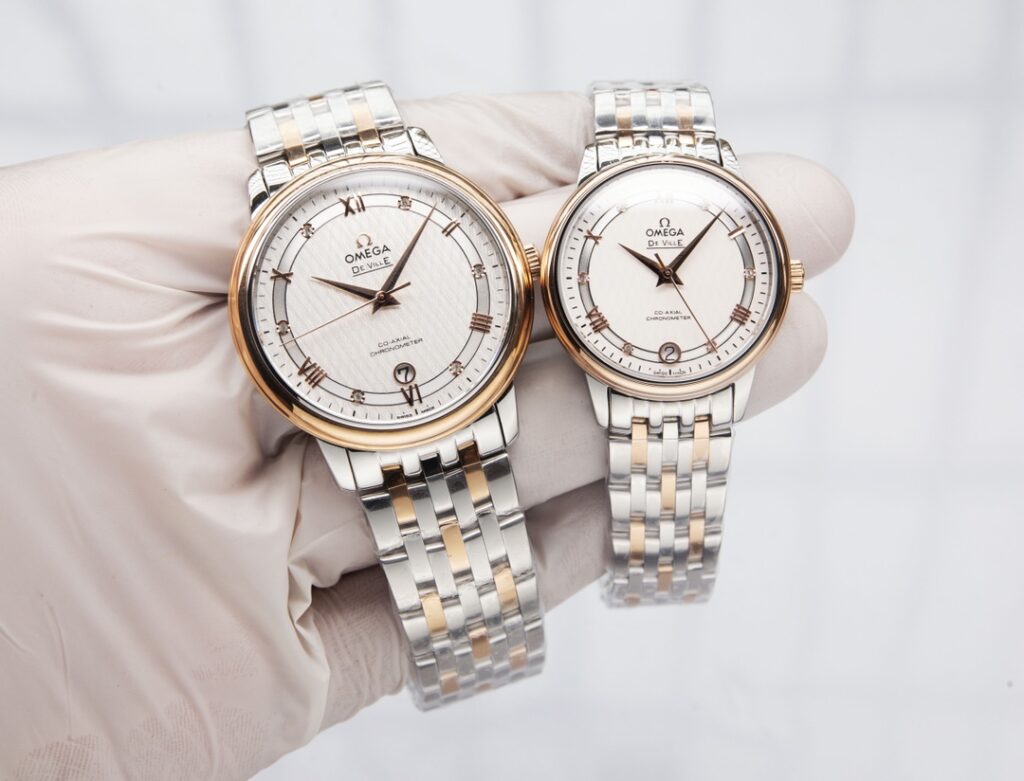 オメガ「Omega」デビル プレステージ カップルウォッチ メンズ39.5MM＆レディース32.7MM
