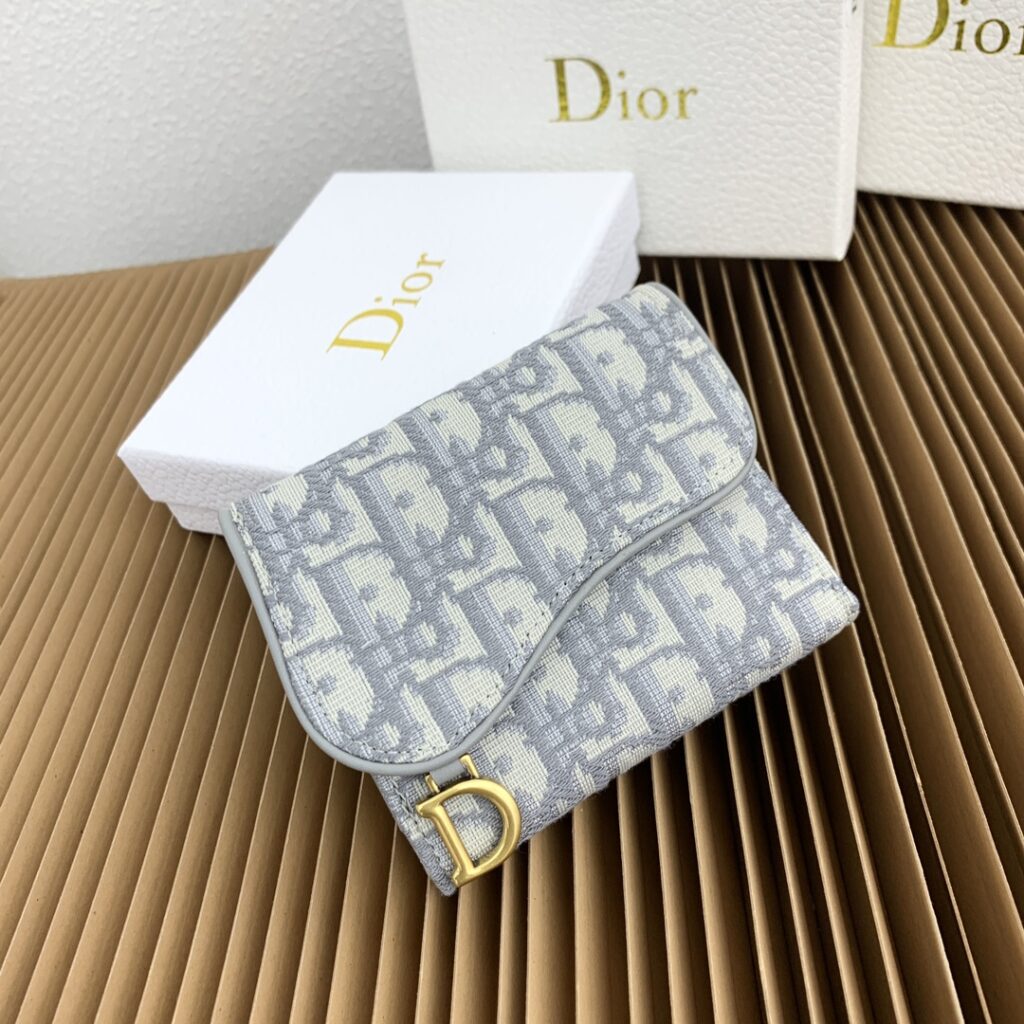 ディオール「Dior」OBLIQUE三折財布