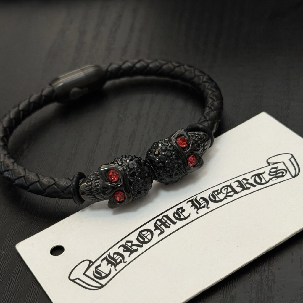 クロムハーツ「Chrome Hearts」ブレスレット - ヴィンテージ＆ロックテイスト ペア用