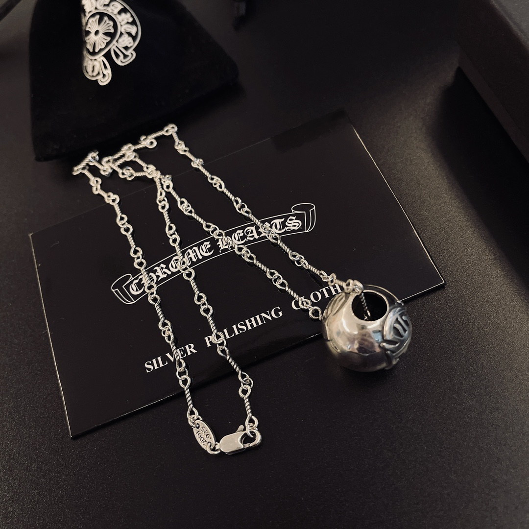 クロムハーツ「Chrome Hearts」シンプルペンダントネックレス - ユニセックス
