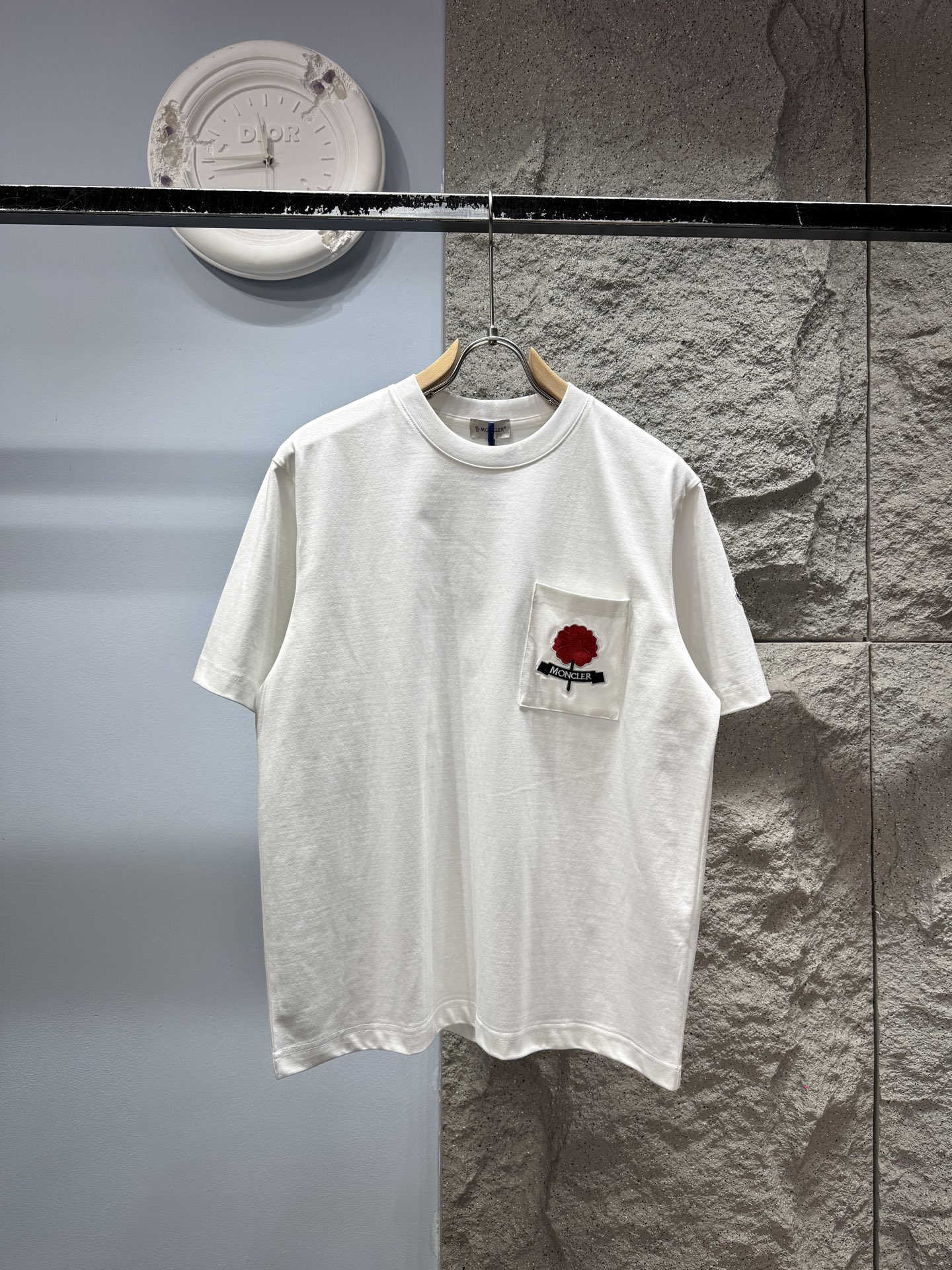 モンクレール「Moncler」 2026年春夏 コットンTシャツ クルーネック