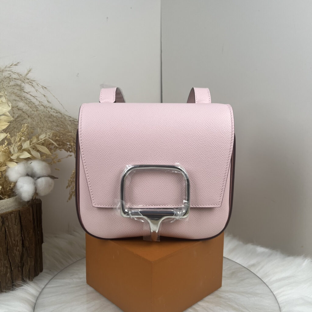 【厳選新入荷】エルメス Della Cavalleria Mini サドル金具クロスボディバッグ「乗馬モチーフ本革ショルダー」