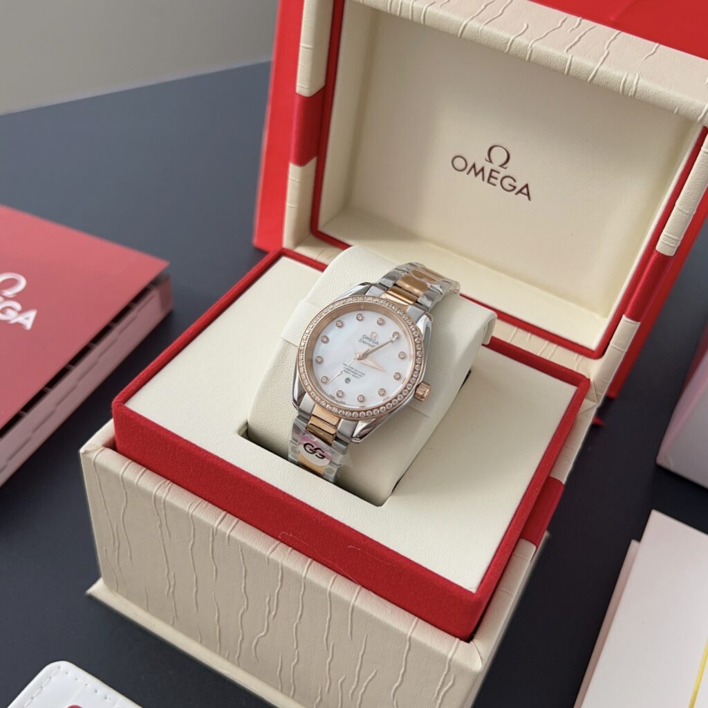 オメガ「Omega」アクアテラ 34mm マスタークロノメーター