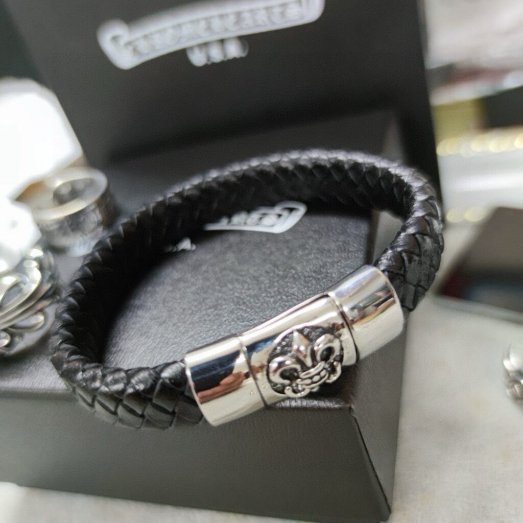 クロムハーツ「Chrome Hearts」ブレスレット - ヴィンテージ＆ロックテイスト ペア用