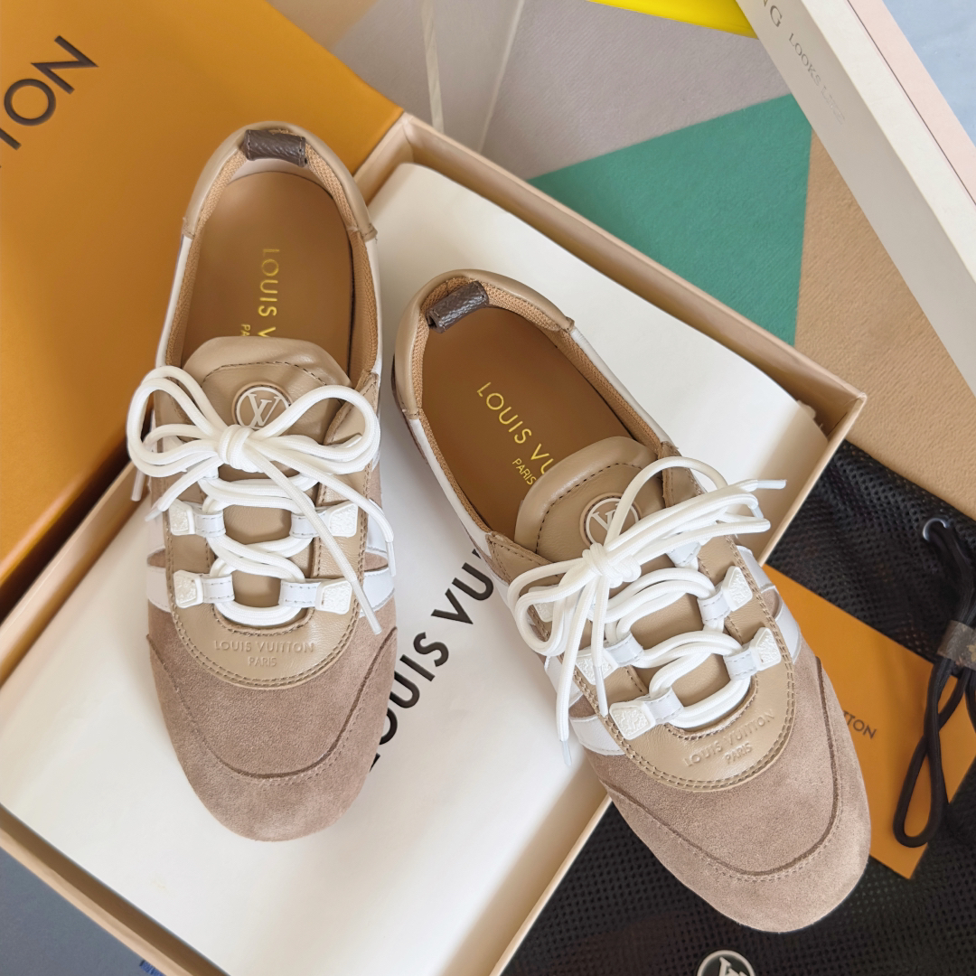 ルイ・ヴィトン LV Sneakerina レディース バレエスニーカー