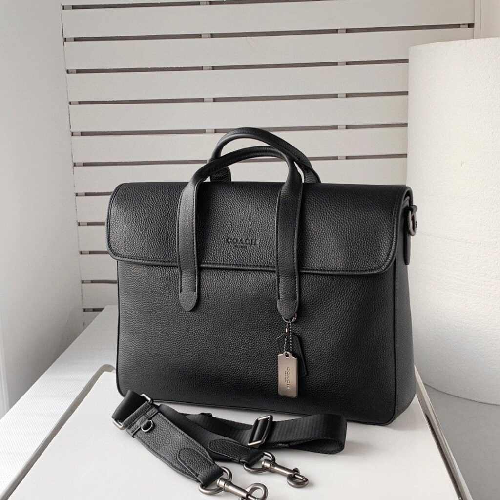 コーチ「Coach」 新作 メンズフルレザー ビジネスバッグ