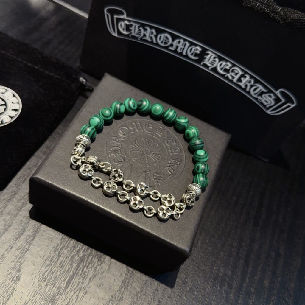 クロムハーツ「Chrome Hearts」ブレスレット - ヴィンテージ＆ロックテイスト ペア用