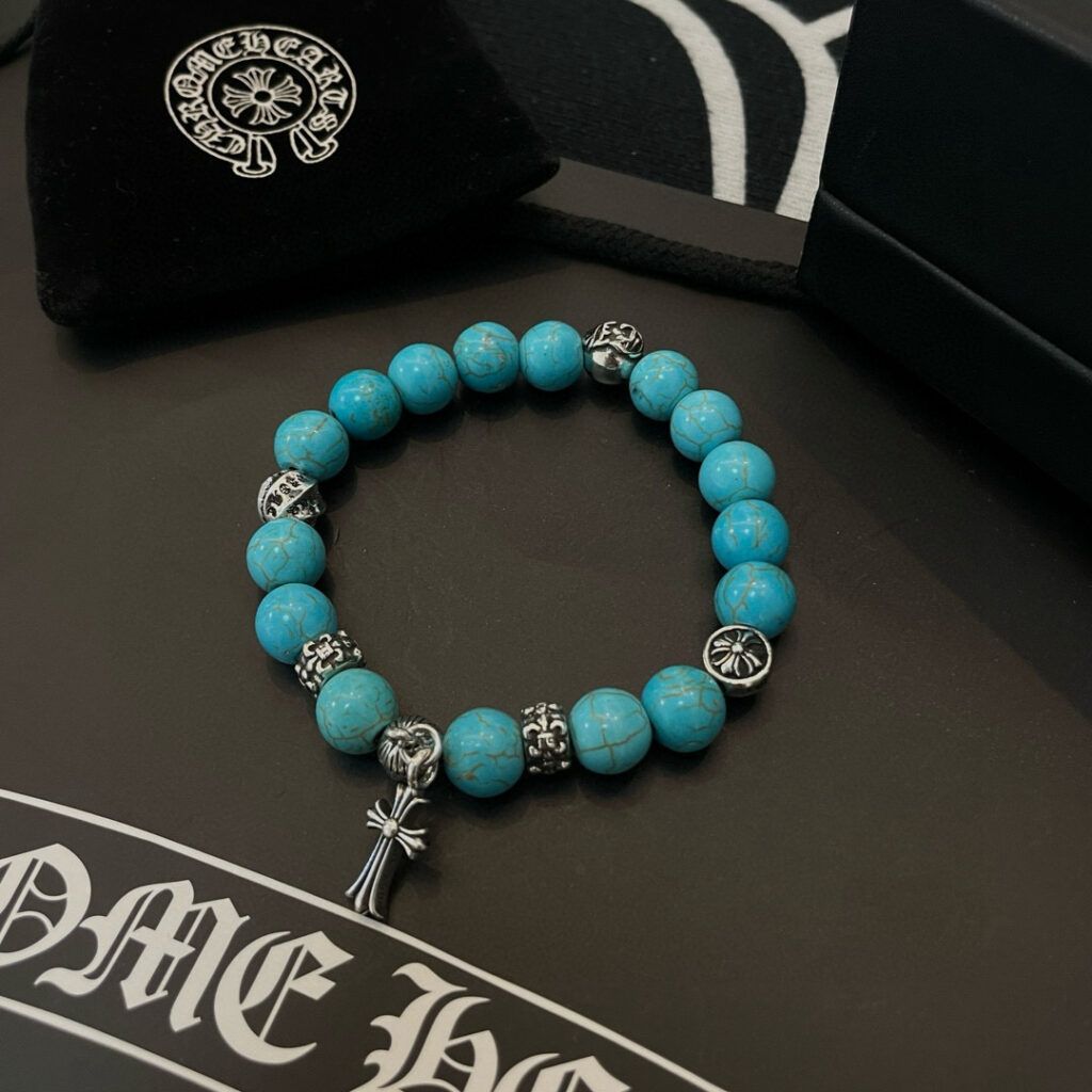 クロムハーツ「Chrome Hearts」ブレスレット - ヴィンテージ&ロックテイスト ペア用