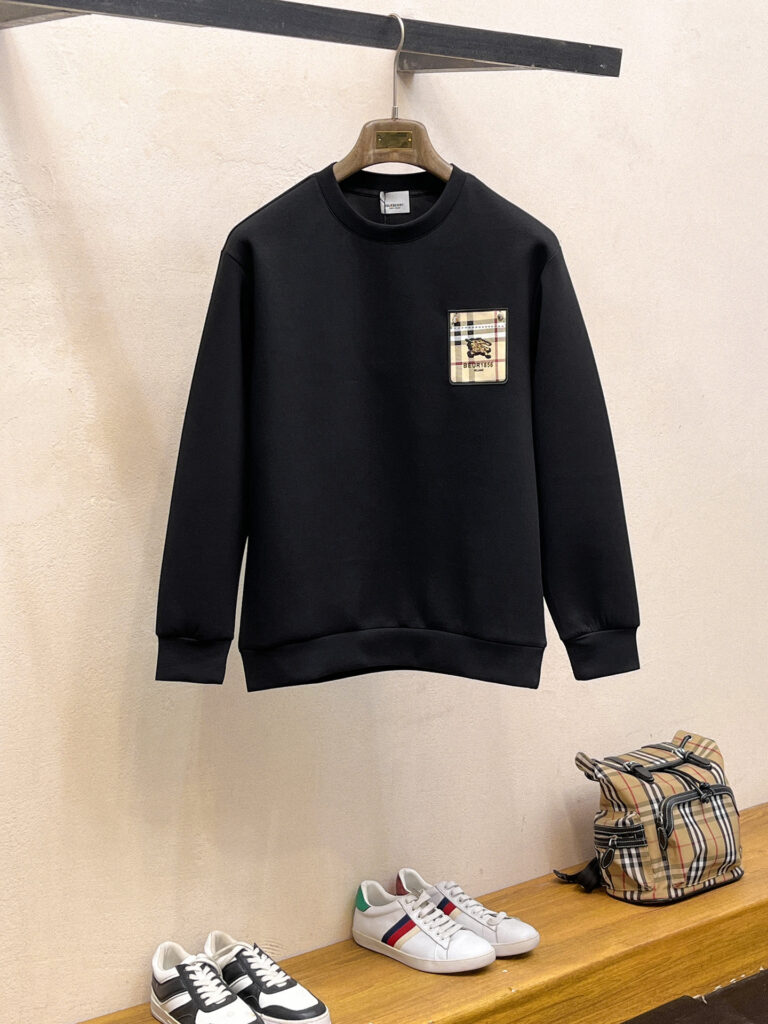 バーバリー「Burberry」2026年新作 リラックスフィット クルーネックスウェット