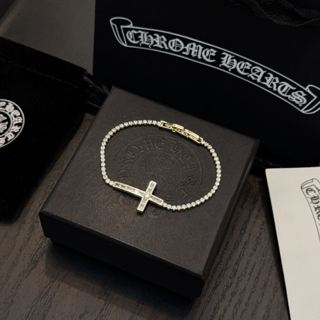 クロムハーツ「Chrome Hearts」ブレスレット - ヴィンテージ＆ロックテイスト ペア用
