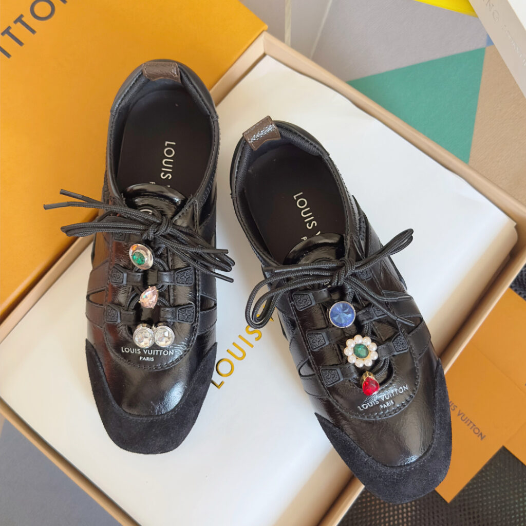 ルイ・ヴィトン LV Sneakerina レディース バレエスニーカー
