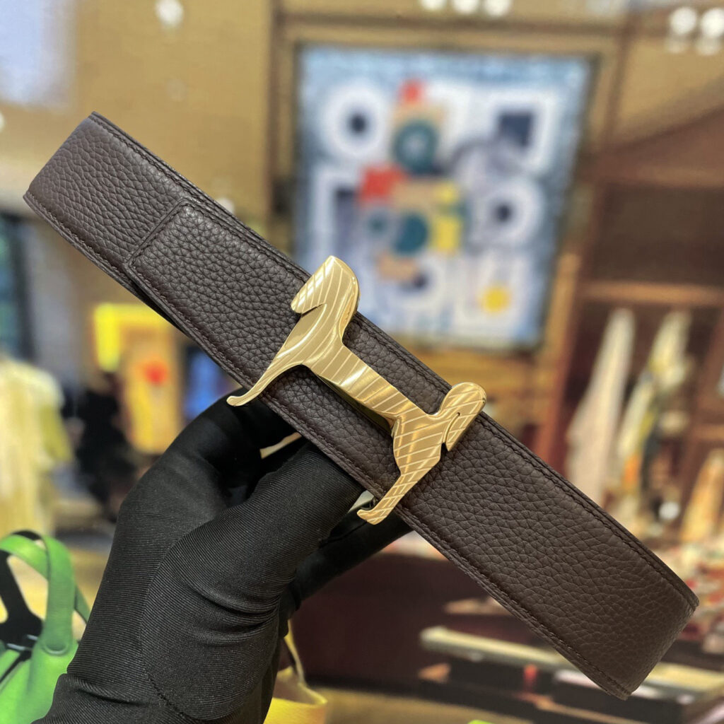 【限定入荷】Hermès フレンチ紳士ベルト「全長約 100cm」