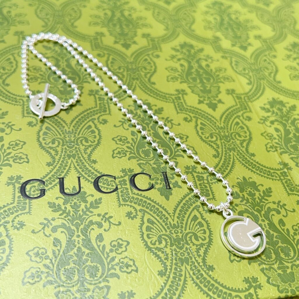 グッチ「Gucci」Anger Forest シルバーチェーンネックレス