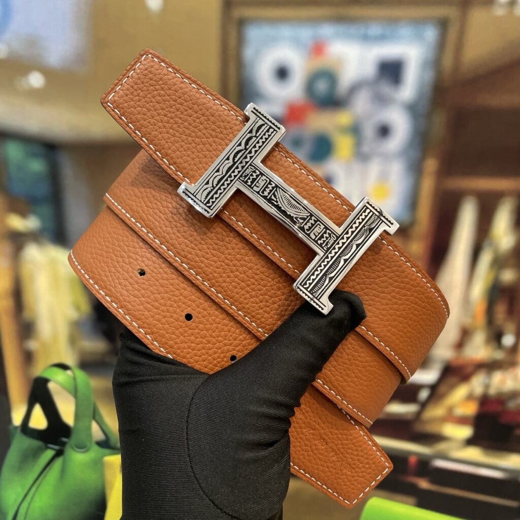 【限定入荷】Hermès フレンチ紳士ベルト「全長約 100cm」