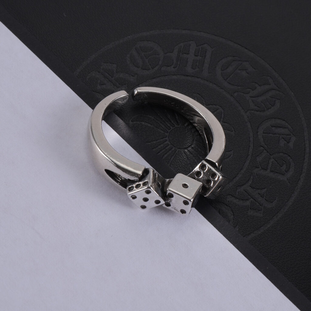 クロムハーツ「Chrome Hearts」クラシックヴィンテージ＆モダンリング - フリーサイズ