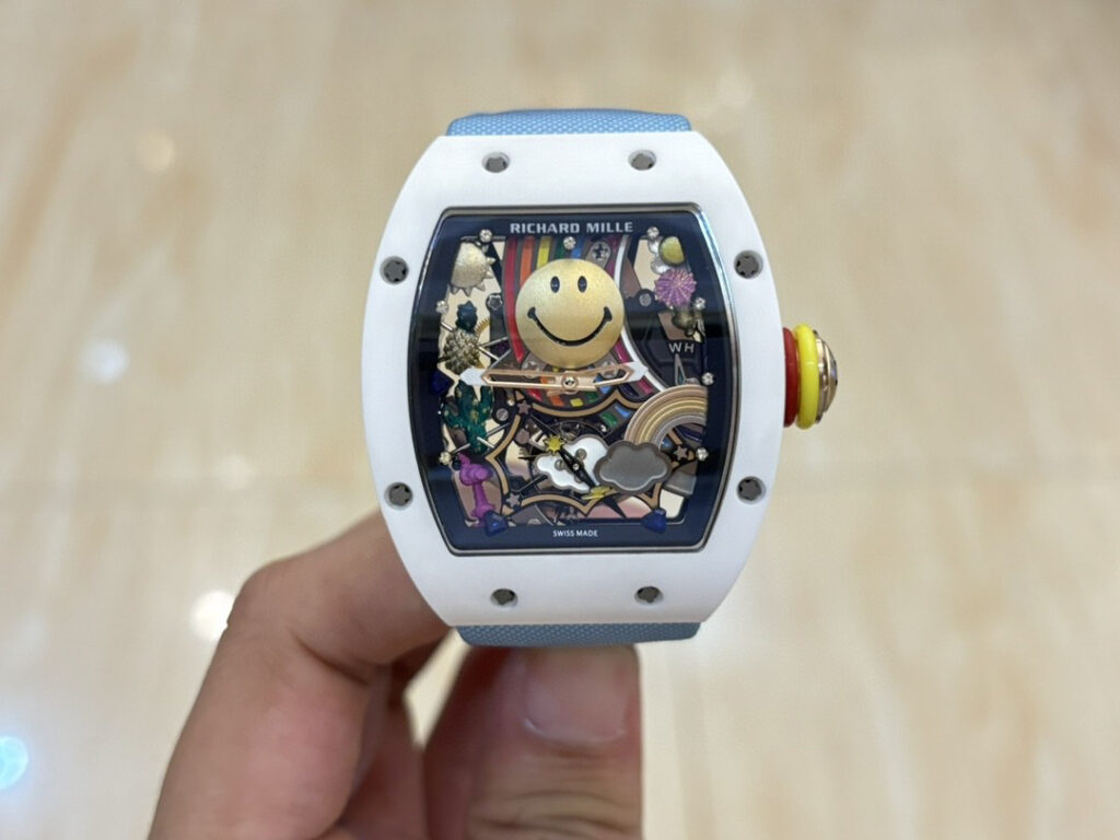 リシャール・ミル RM 88 オートマティック トゥールビヨン スマイリー 40x48x14mm