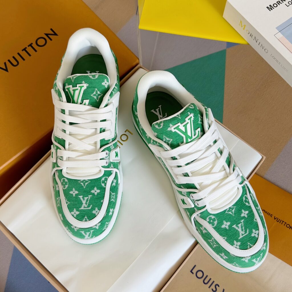 ルイ・ヴィトン「LV Trainer」クラシックシリーズ ファッショントレンドカジュアルスニーカー