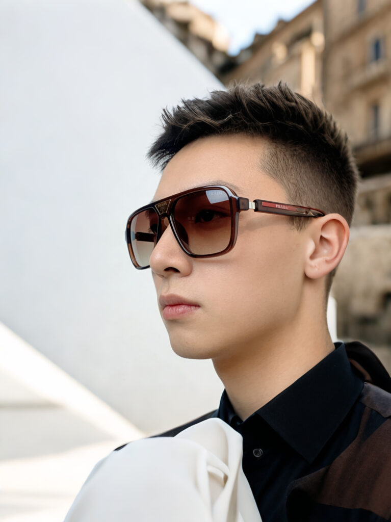 【厳選在庫】Prada ビジネス兼用高級サングラス「全天候遮光」
